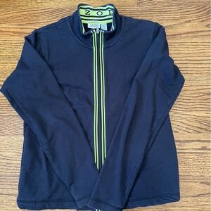 Women's Vintage Izod Movement Zip Jacket - Size Medium Petite